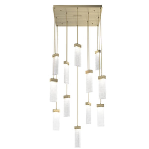 Hammerton Studio - CHB0042-12-HB-CR-C01-L1 - LED Pendant - Parallel - Heritage Brass