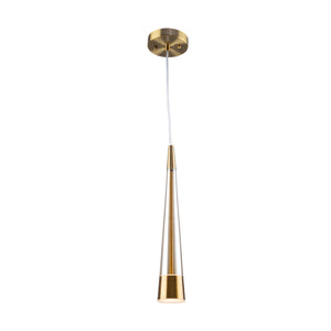 Artcraft - AC6821BR - LED Pendant - Sunnyvale - Brass