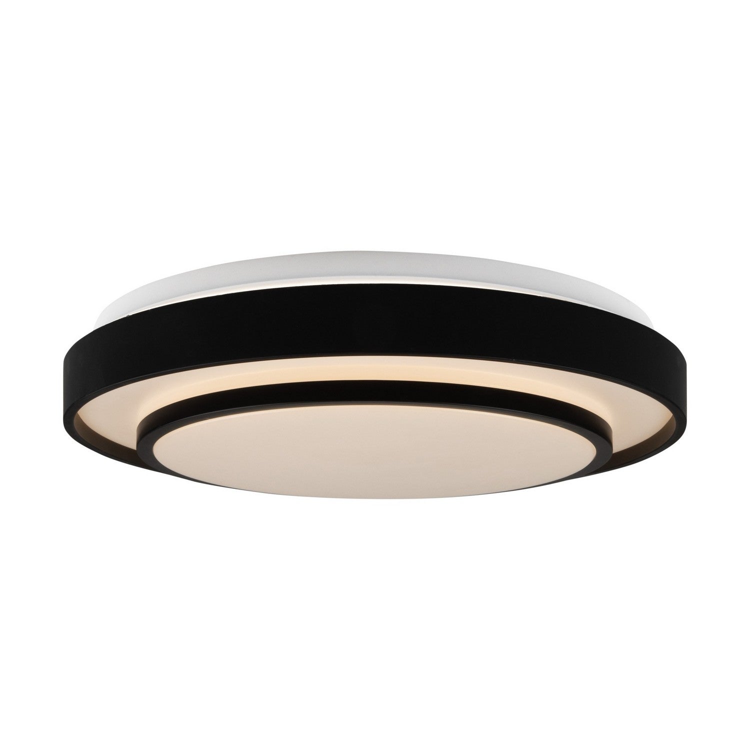 Artcraft - AC7401BK - LED Flush Mount - Aziza - Black