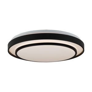 Artcraft - AC7403BK - LED Flush Mount - Aziza - Black