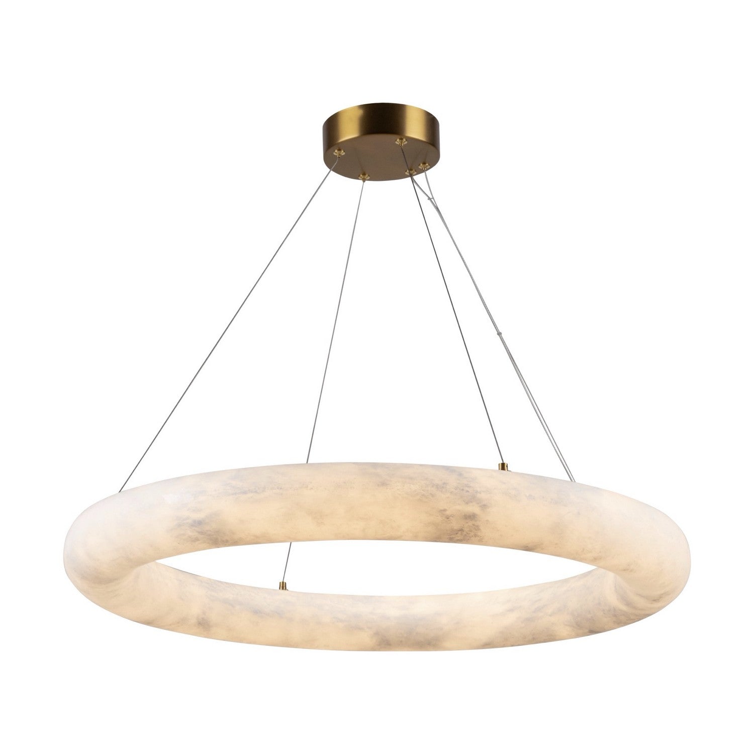 Artcraft - AC7469BR - LED Chandelier - Camila - Brushed Brass