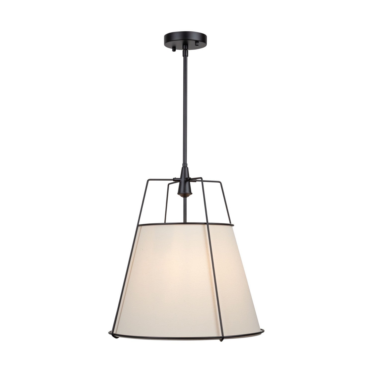 Artcraft - SC13363BK - Three Light Pendant - Pullman - Black