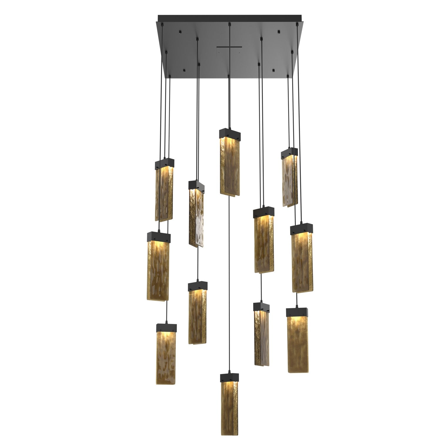 Hammerton Studio - CHB0042-12-MB-BG-C01-L1 - LED Pendant - Parallel - Matte Black