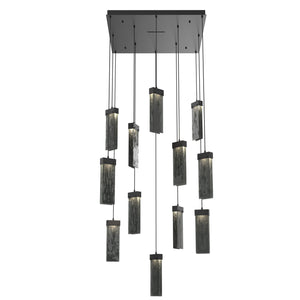 Hammerton Studio - CHB0042-12-MB-SG-C01-L1 - LED Pendant - Parallel - Matte Black