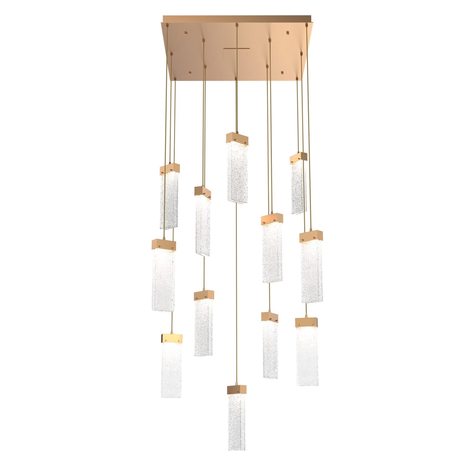 Hammerton Studio - CHB0042-12-NB-CR-C01-L1 - LED Pendant - Parallel - Novel Brass