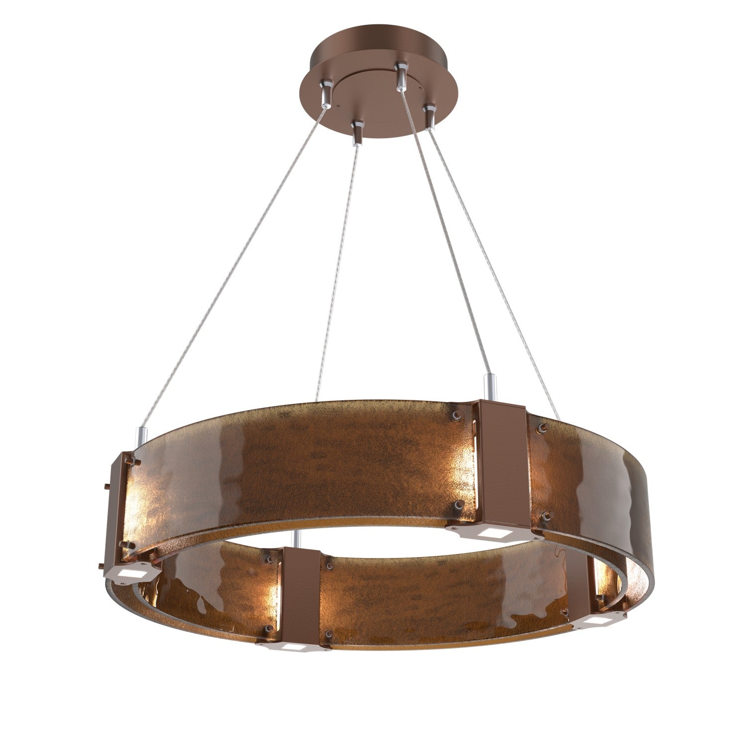 Hammerton Studio - CHB0042-24-BB-BG-CA1-L1 - LED Chandelier - Parallel - Burnished Bronze