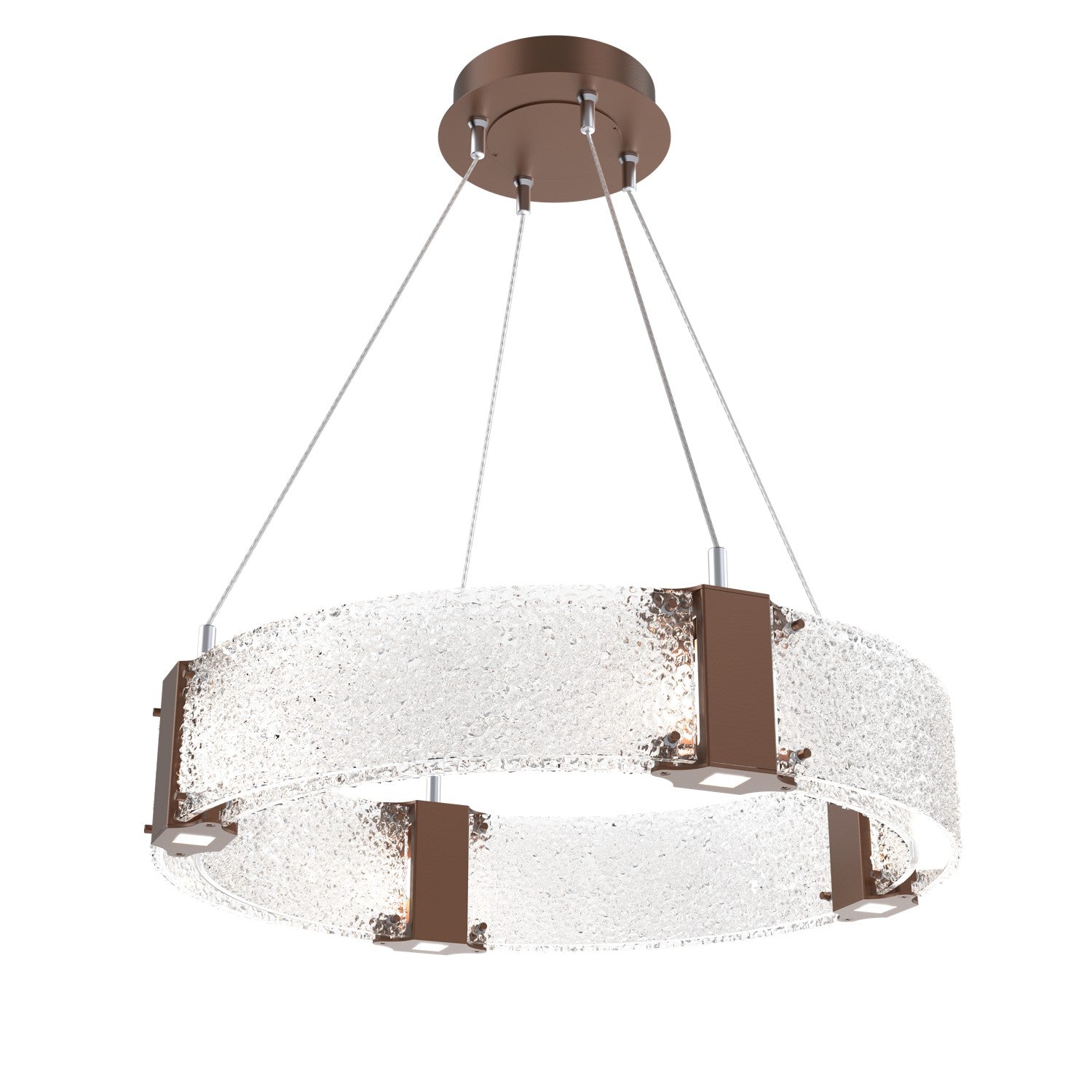 Hammerton Studio - CHB0042-24-BB-CR-CA1-L1 - LED Chandelier - Parallel - Burnished Bronze