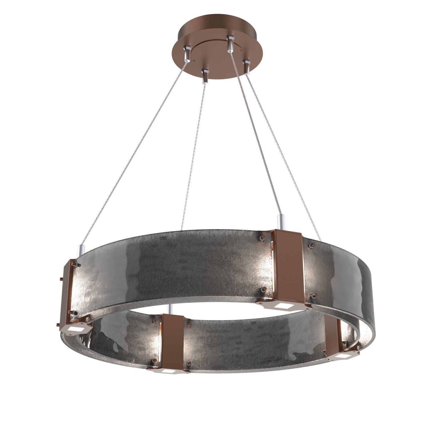 Hammerton Studio - CHB0042-24-BB-SG-CA1-L1 - LED Chandelier - Parallel - Burnished Bronze