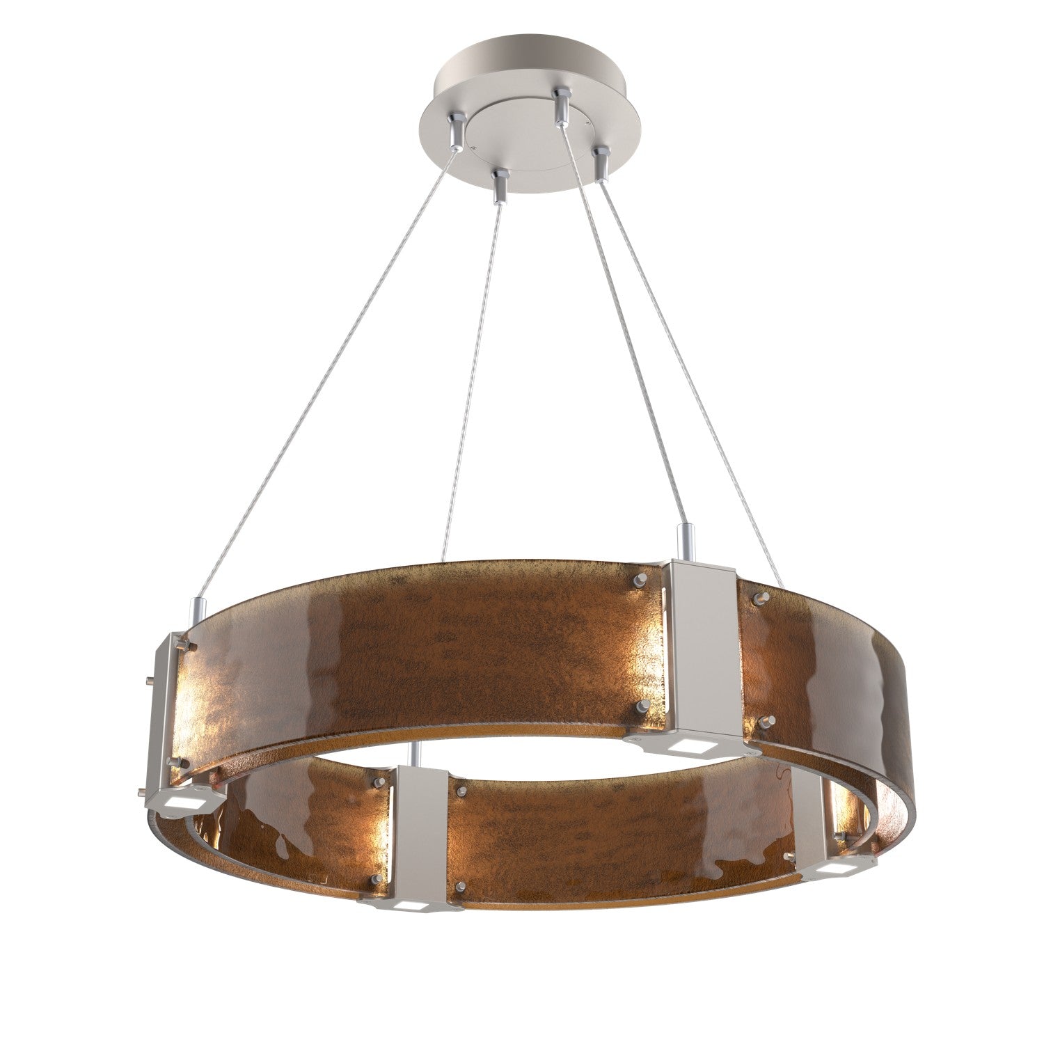 Hammerton Studio - CHB0042-24-BS-BG-CA1-L3 - LED Chandelier - Parallel - Beige Silver