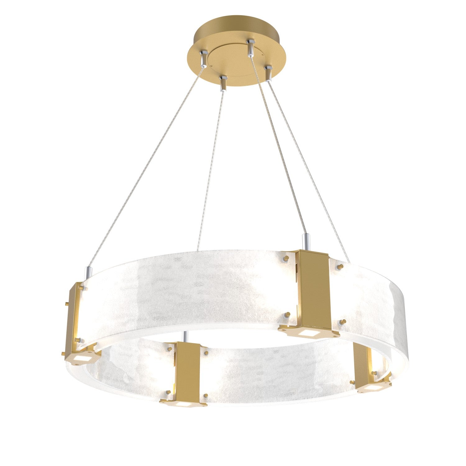 Hammerton Studio - CHB0042-24-GB-CG-CA1-L1 - LED Chandelier - Parallel - Gilded Brass