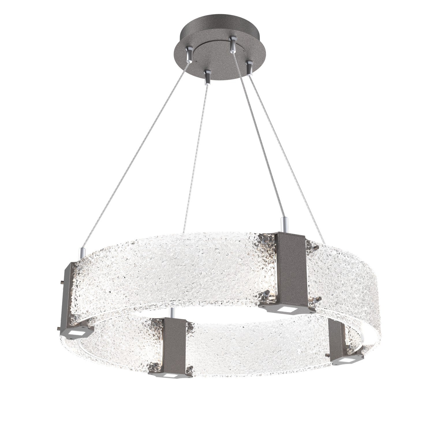 Hammerton Studio - CHB0042-24-GP-CR-CA1-L1 - LED Chandelier - Parallel - Graphite