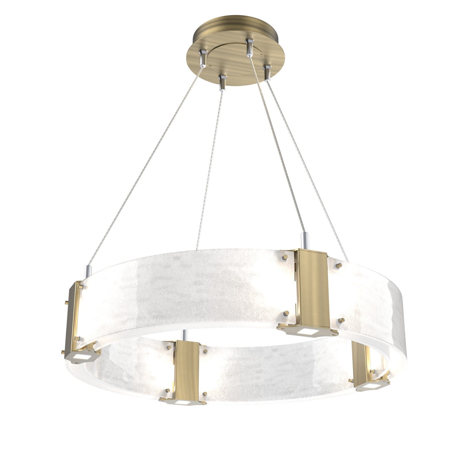 Hammerton Studio - CHB0042-24-HB-CG-CA1-L1 - LED Chandelier - Parallel - Heritage Brass