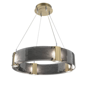 Hammerton Studio - CHB0042-24-HB-SG-CA1-L1 - LED Chandelier - Parallel - Heritage Brass