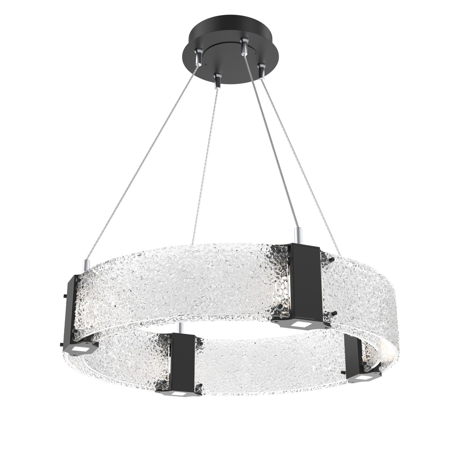 Hammerton Studio - CHB0042-24-MB-CR-CA1-L1 - LED Chandelier - Parallel - Matte Black