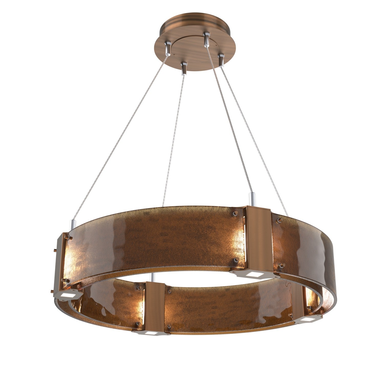 Hammerton Studio - CHB0042-24-RB-BG-CA1-L3 - LED Chandelier - Parallel - Oil Rubbed Bronze