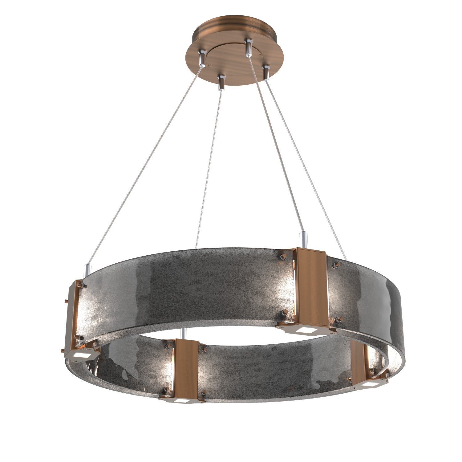 Hammerton Studio - CHB0042-24-RB-SG-CA1-L1 - LED Chandelier - Parallel - Oil Rubbed Bronze