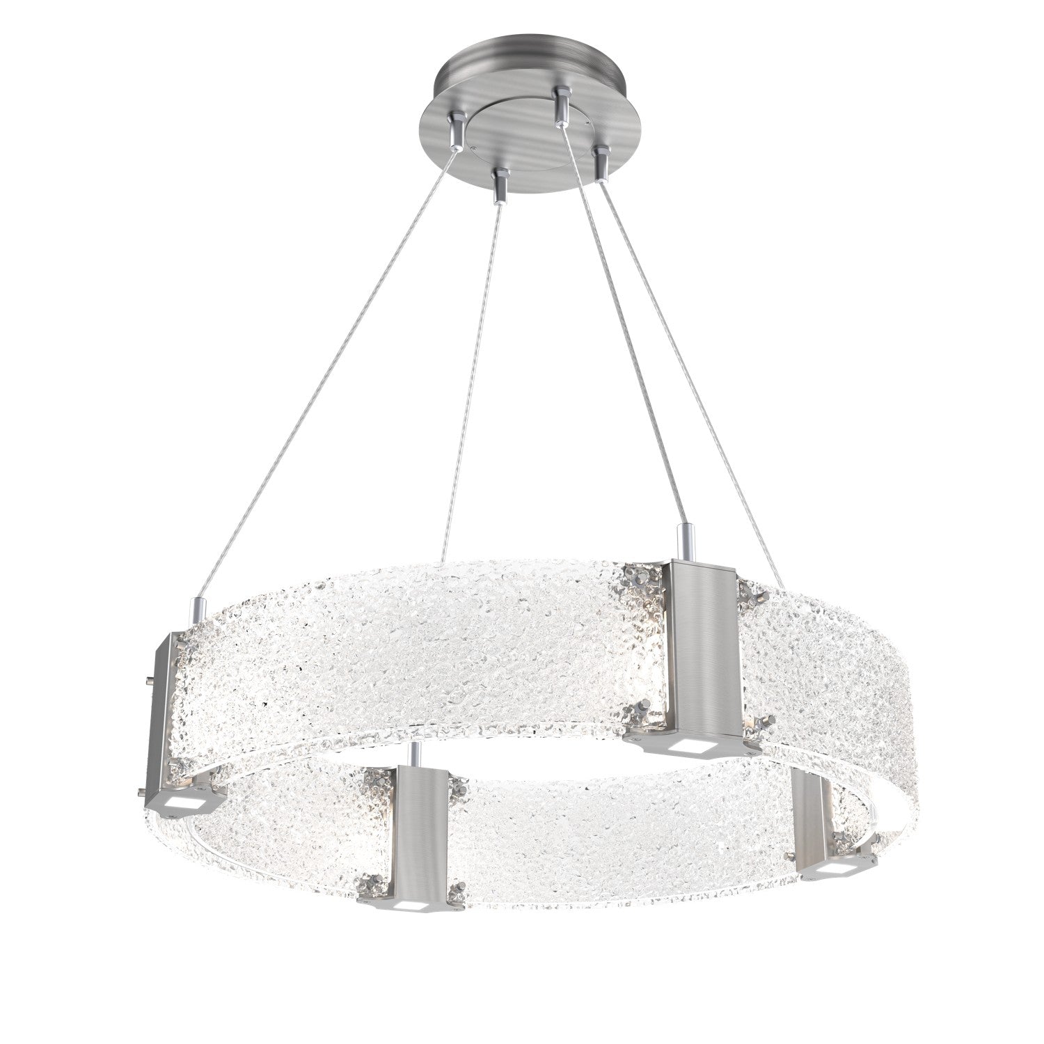 Hammerton Studio - CHB0042-24-SN-CR-CA1-L3 - LED Chandelier - Parallel - Satin Nickel