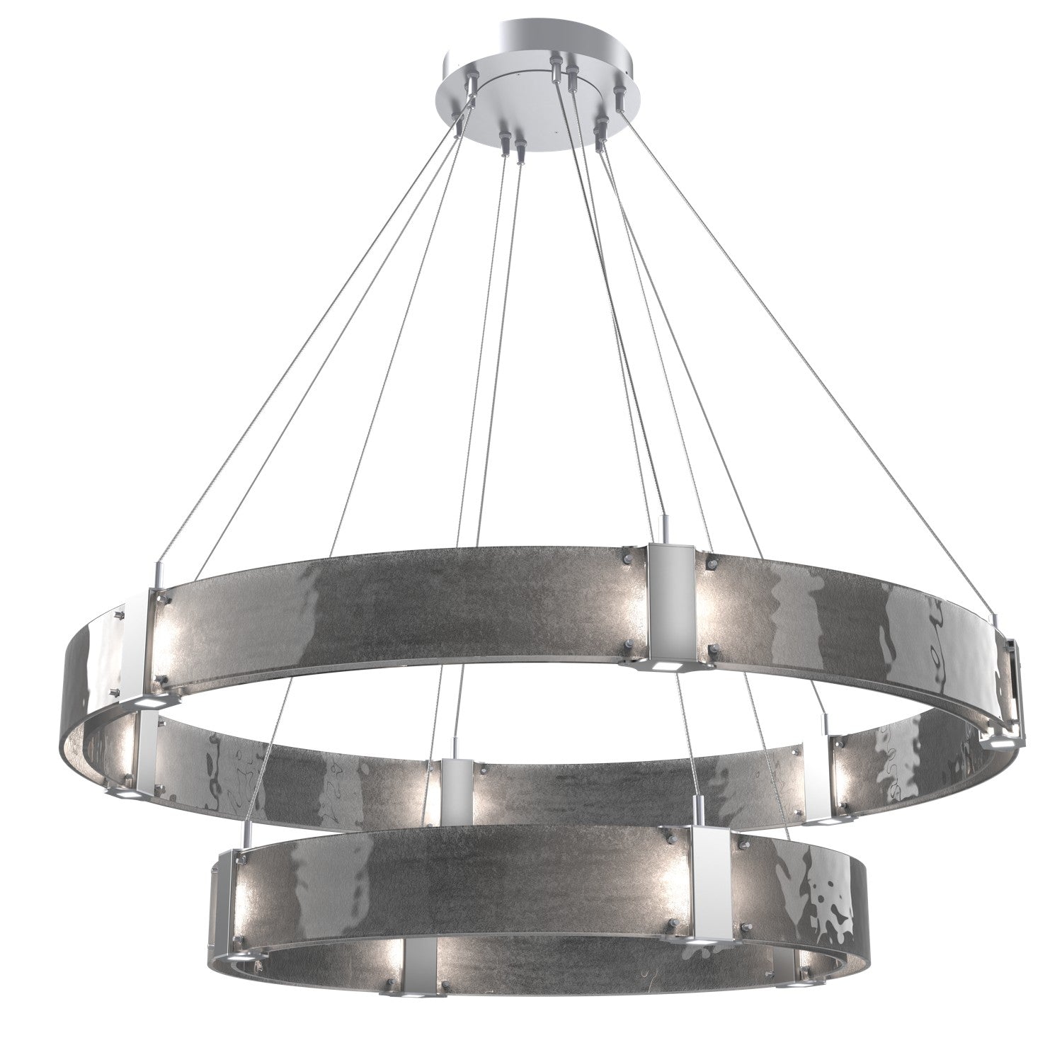 Hammerton Studio - CHB0042-2B-CS-SG-CA1-L1 - LED Chandelier - Parallel - Classic Silver