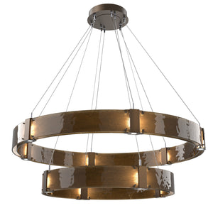 Hammerton Studio - CHB0042-2B-FB-BG-CA1-L1 - LED Chandelier - Parallel - Flat Bronze