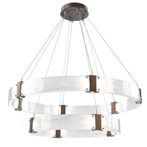 Hammerton Studio - CHB0042-2B-FB-CG-CA1-L1 - LED Chandelier - Parallel - Flat Bronze