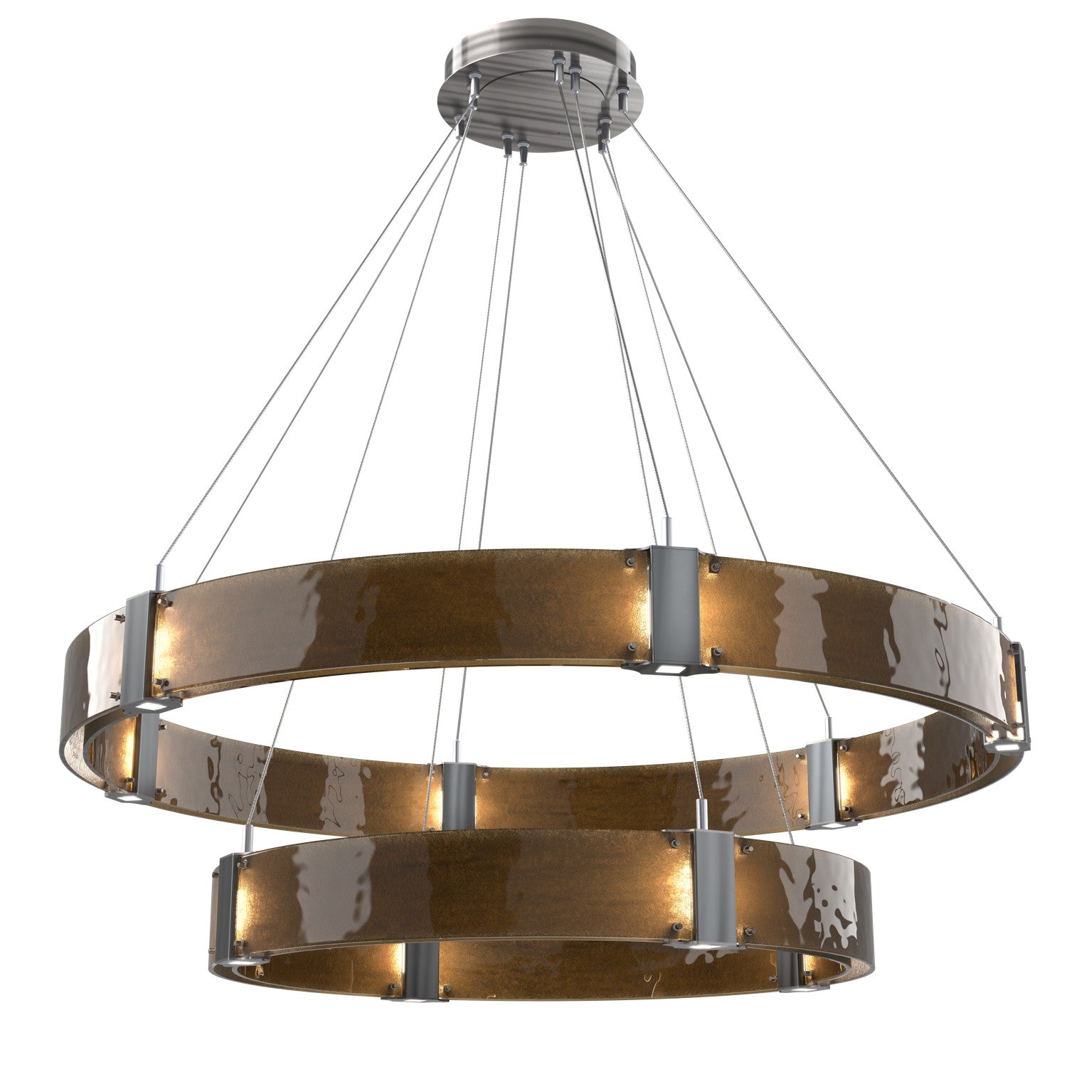 Hammerton Studio - CHB0042-2B-GM-BG-CA1-L1 - LED Chandelier - Parallel - Gunmetal