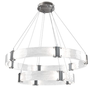 Hammerton Studio - CHB0042-2B-GM-CG-CA1-L1 - LED Chandelier - Parallel - Gunmetal