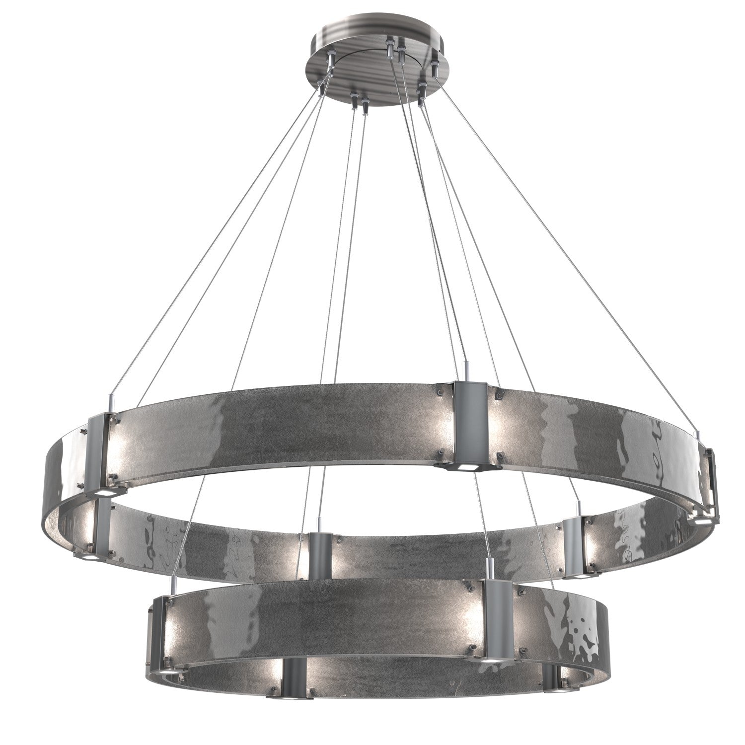 Hammerton Studio - CHB0042-2B-GM-SG-CA1-L1 - LED Chandelier - Parallel - Gunmetal