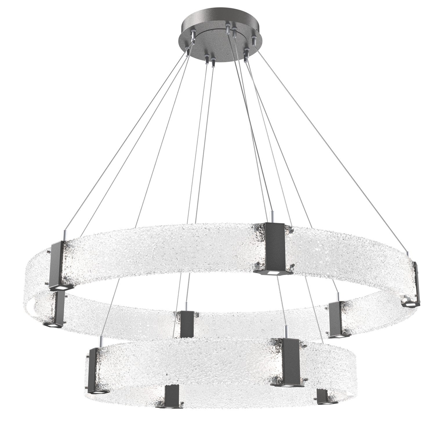 Hammerton Studio - CHB0042-2B-GP-CR-CA1-L1 - LED Chandelier - Parallel - Graphite