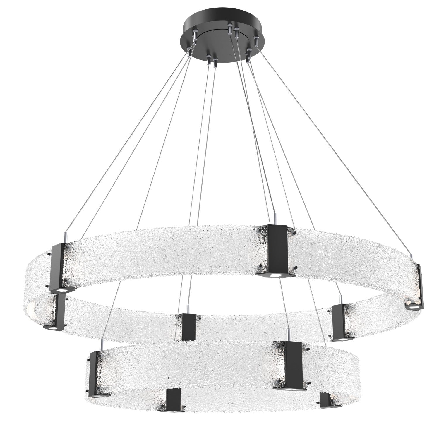 Hammerton Studio - CHB0042-2B-MB-CR-CA1-L3 - LED Chandelier - Parallel - Matte Black