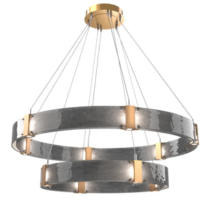 Hammerton Studio - CHB0042-2B-NB-SG-CA1-L1 - LED Chandelier - Parallel - Novel Brass