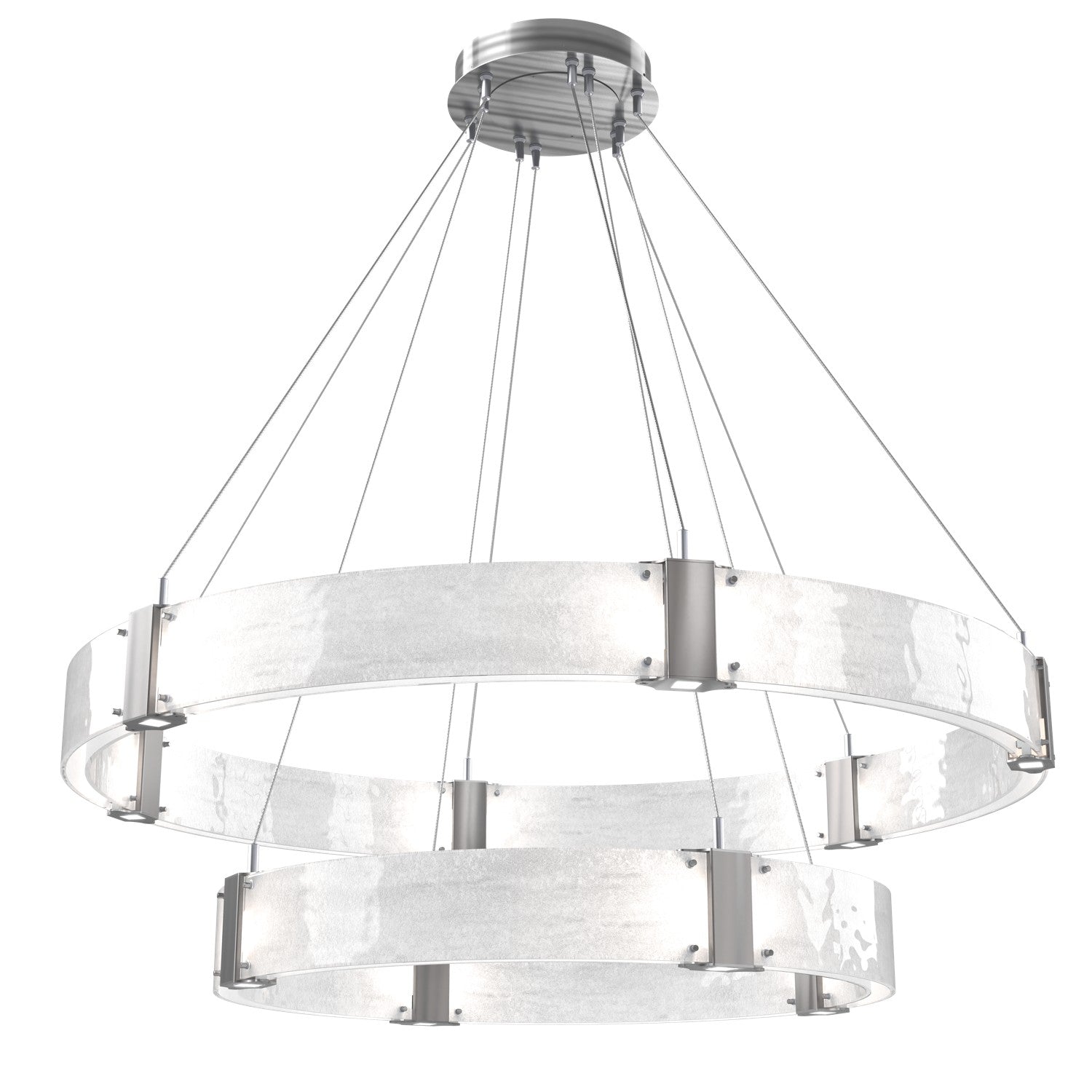 Hammerton Studio - CHB0042-2B-SN-CG-CA1-L1 - LED Chandelier - Parallel - Satin Nickel