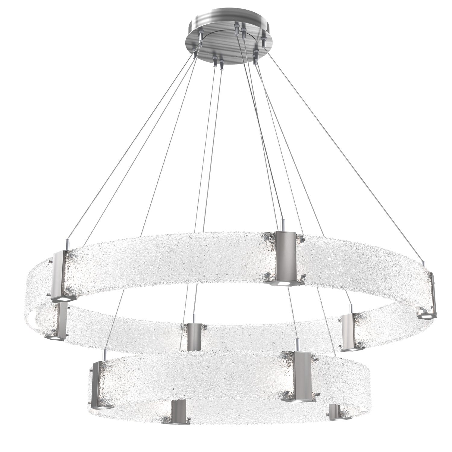 Hammerton Studio - CHB0042-2B-SN-CR-CA1-L3 - LED Chandelier - Parallel - Satin Nickel