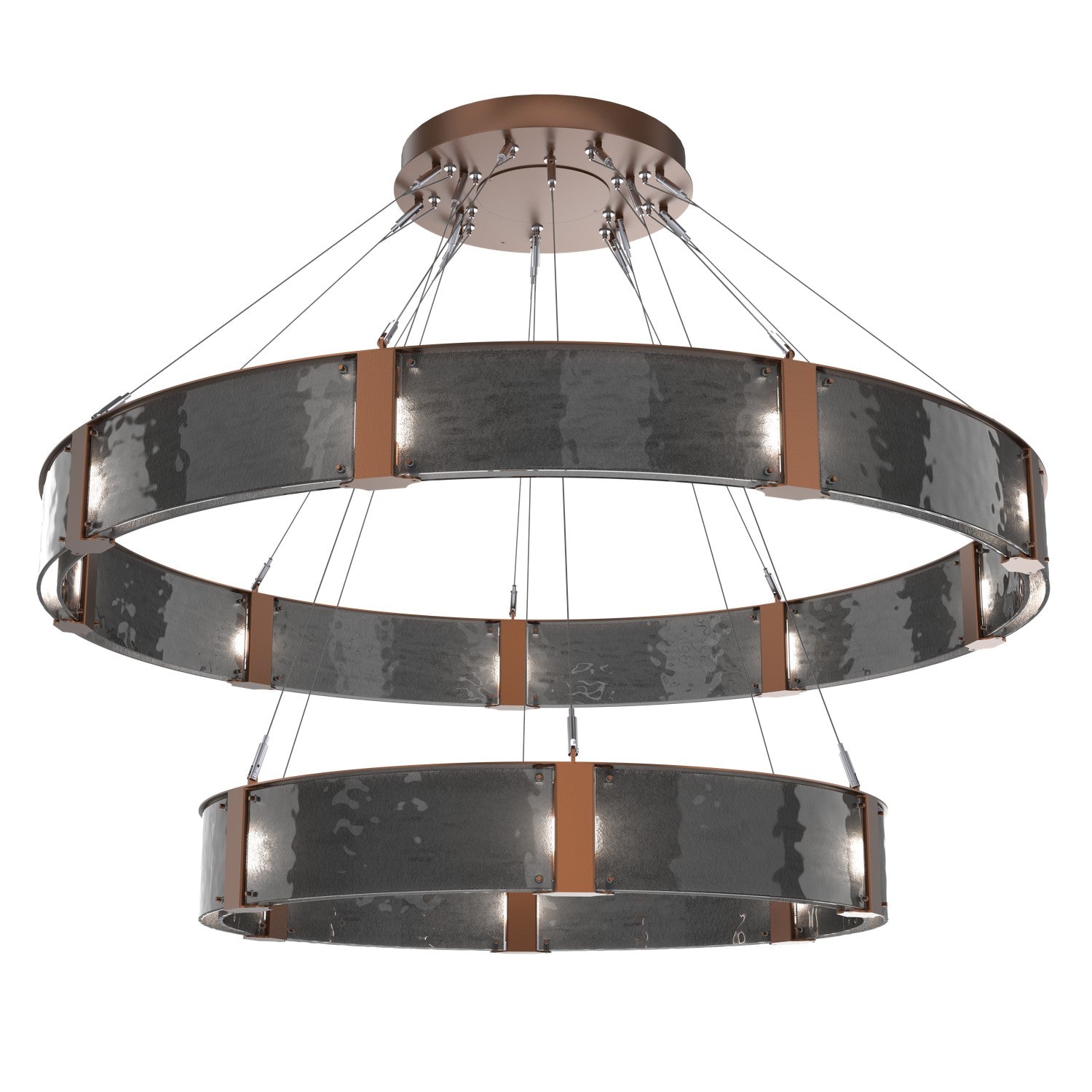 Hammerton Studio - CHB0042-2C-BB-SG-CA1-L1 - LED Chandelier - Parallel - Burnished Bronze