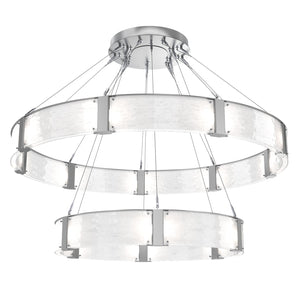 Hammerton Studio - CHB0042-2C-CS-CG-CA1-L1 - LED Chandelier - Parallel - Classic Silver