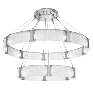 Hammerton Studio - CHB0042-2C-CS-CR-CA1-L1 - LED Chandelier - Parallel - Classic Silver