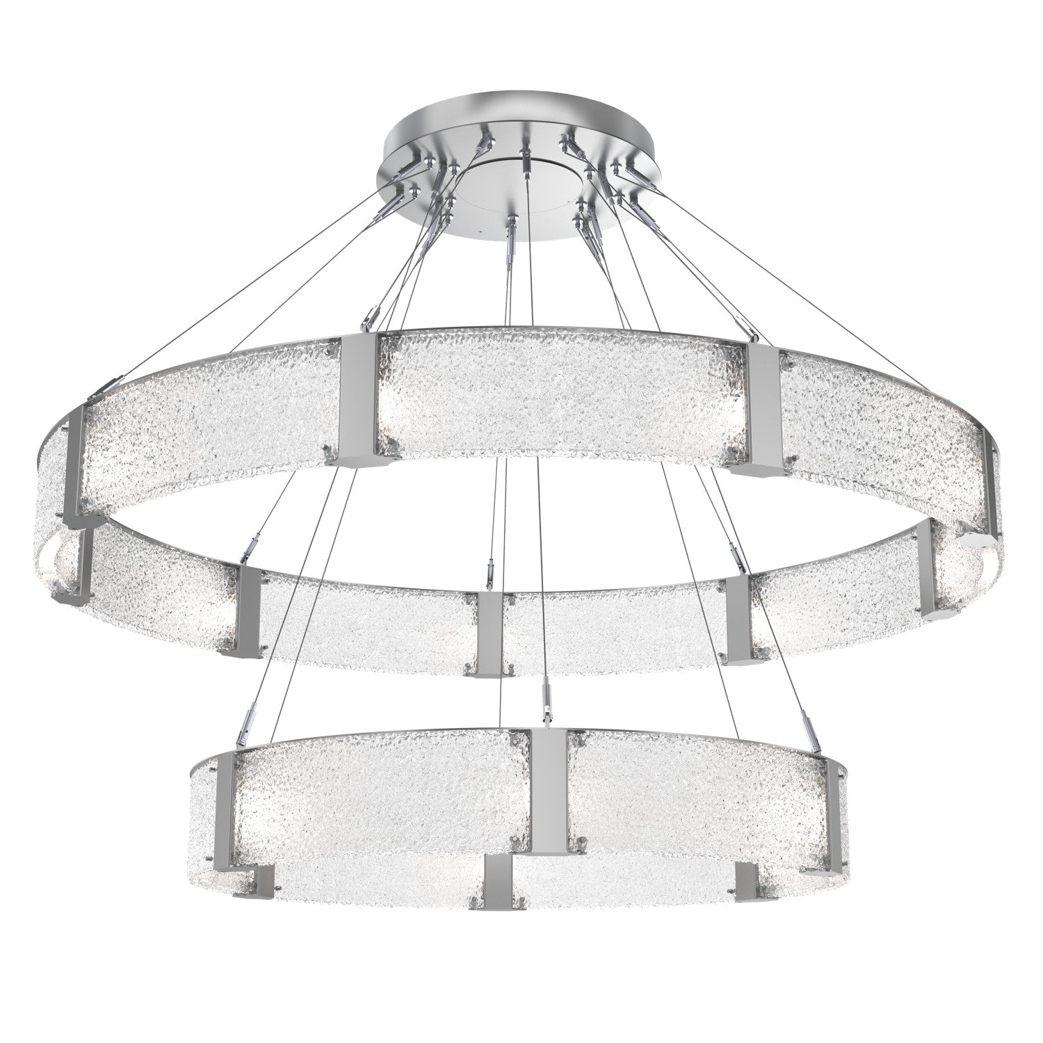 Hammerton Studio - CHB0042-2C-CS-CR-CA1-L3 - LED Chandelier - Parallel - Classic Silver