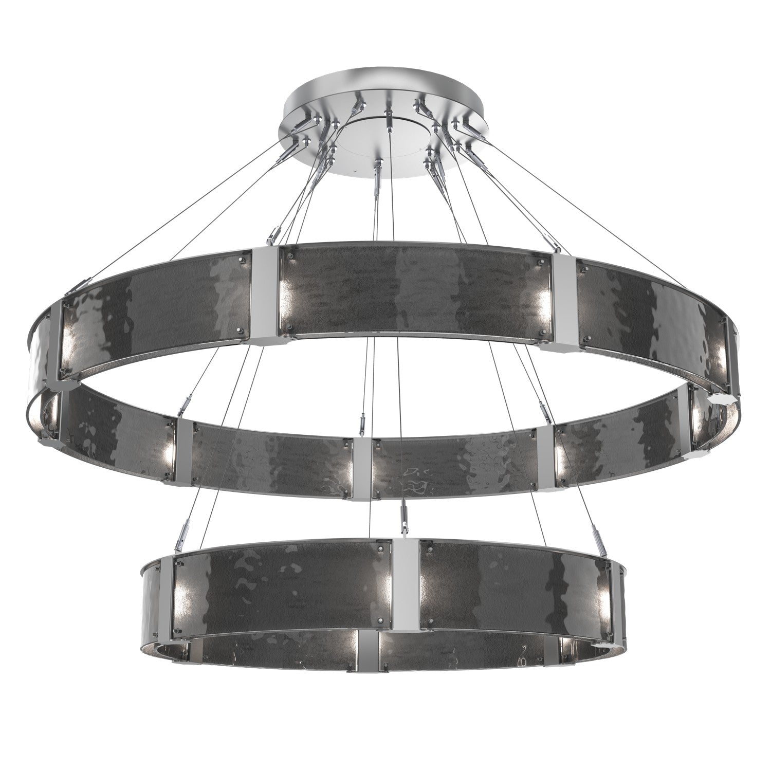 Hammerton Studio - CHB0042-2C-CS-SG-CA1-L3 - LED Chandelier - Parallel - Classic Silver