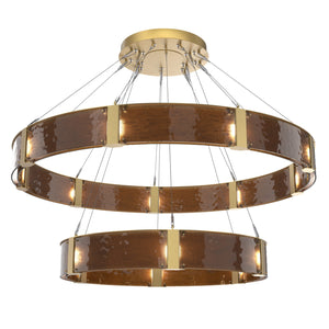 Hammerton Studio - CHB0042-2C-GB-BG-CA1-L3 - LED Chandelier - Parallel - Gilded Brass