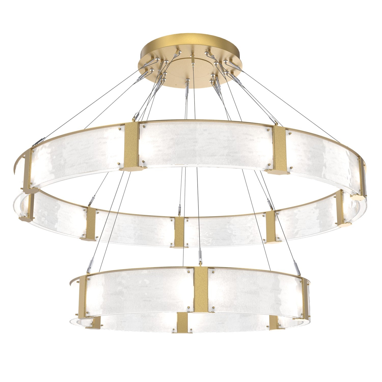 Hammerton Studio - CHB0042-2C-GB-CG-CA1-L1 - LED Chandelier - Parallel - Gilded Brass