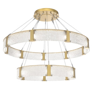 Hammerton Studio - CHB0042-2C-GB-CR-CA1-L1 - LED Chandelier - Parallel - Gilded Brass