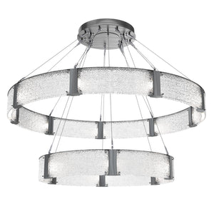 Hammerton Studio - CHB0042-2C-GM-CR-CA1-L1 - LED Chandelier - Parallel - Gunmetal