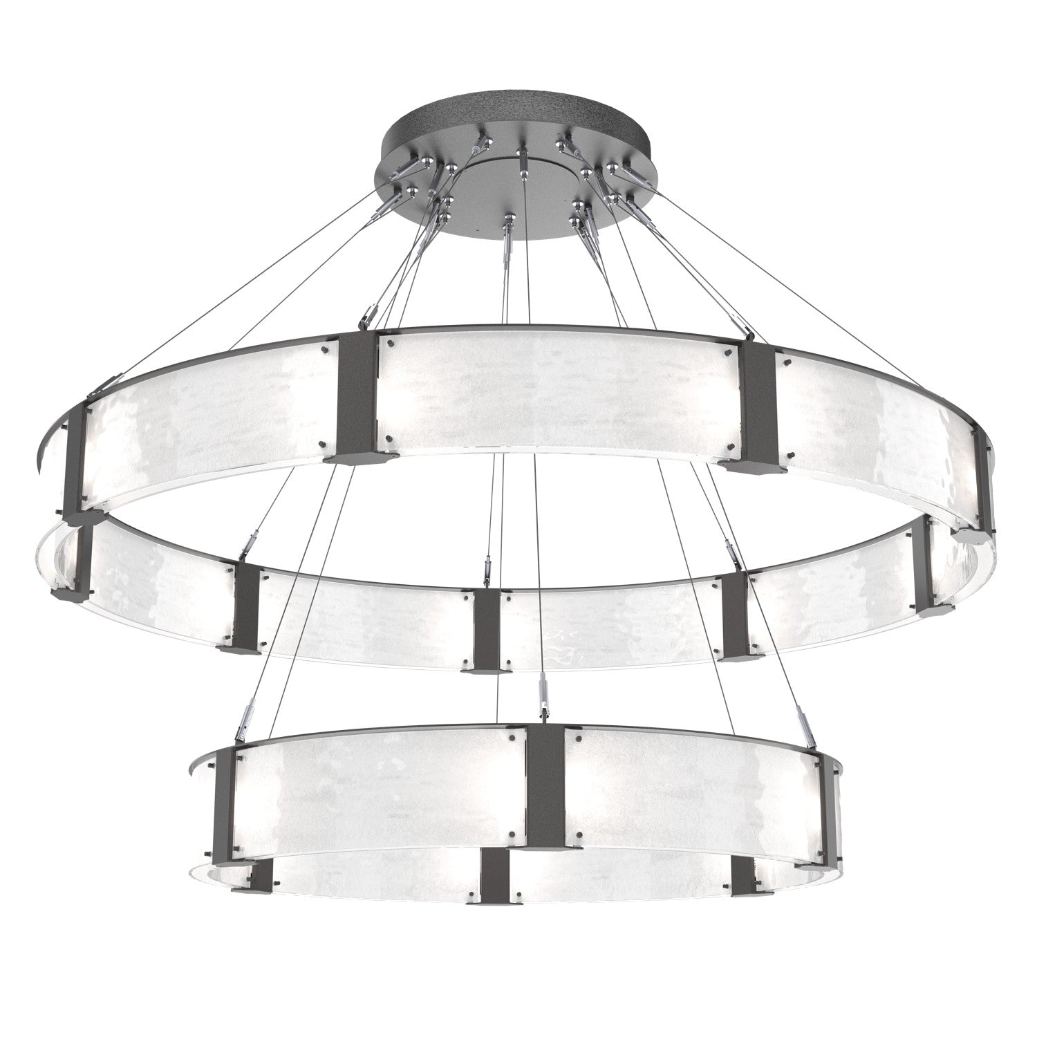 Hammerton Studio - CHB0042-2C-GP-CG-CA1-L1 - LED Chandelier - Parallel - Graphite