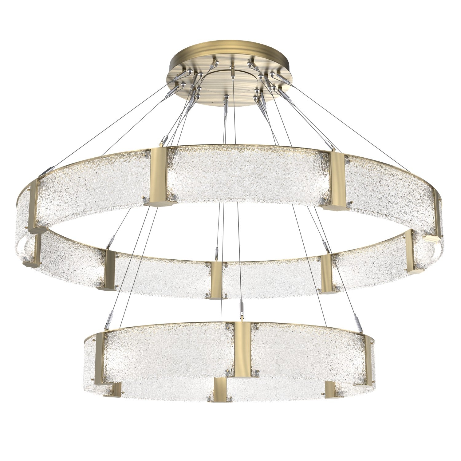 Hammerton Studio - CHB0042-2C-HB-CR-CA1-L1 - LED Chandelier - Parallel - Heritage Brass