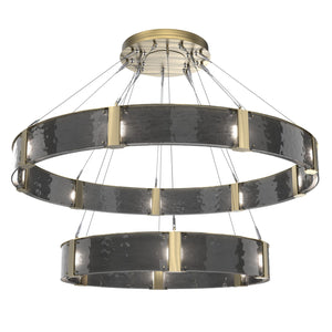 Hammerton Studio - CHB0042-2C-HB-SG-CA1-L1 - LED Chandelier - Parallel - Heritage Brass