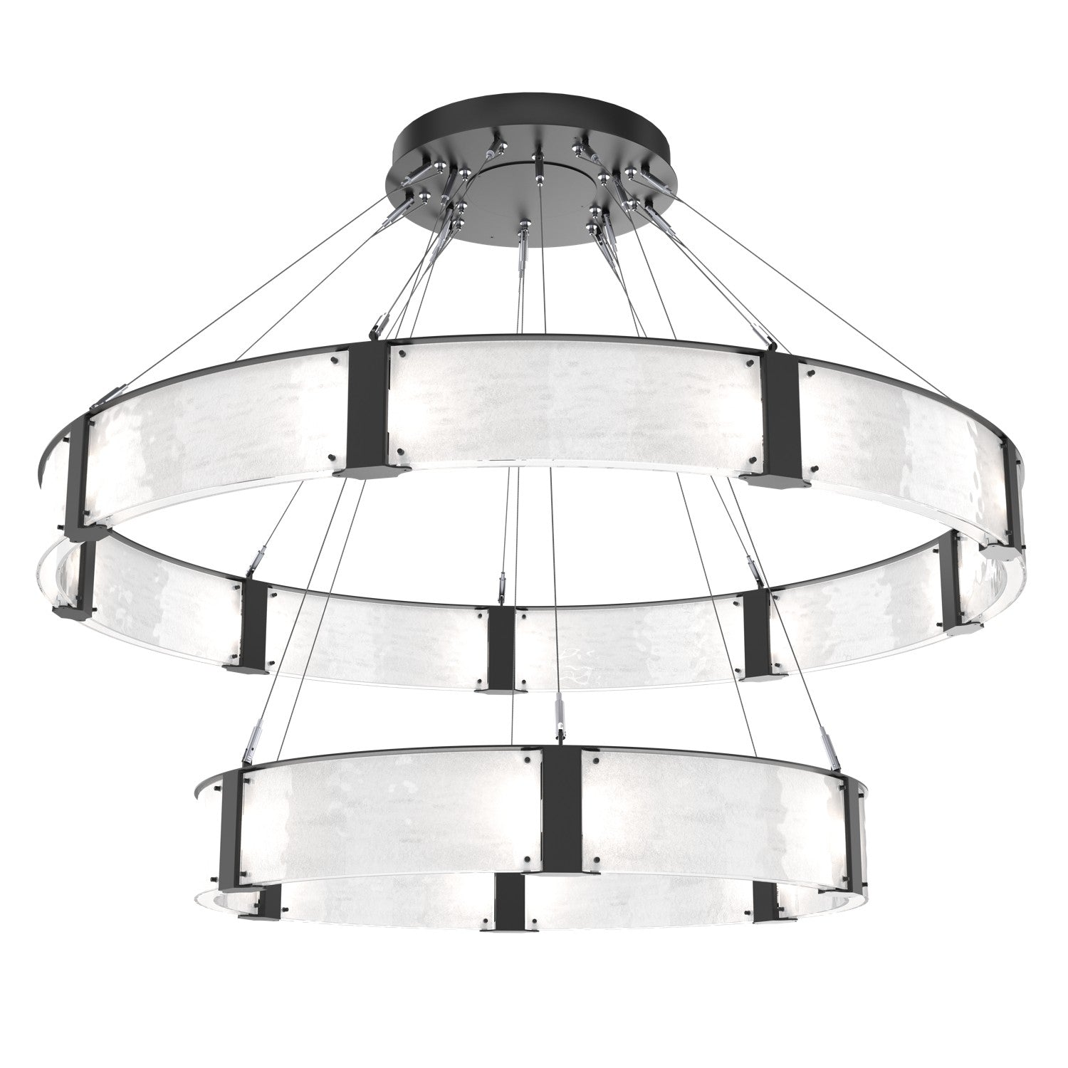 Hammerton Studio - CHB0042-2C-MB-CG-CA1-L1 - LED Chandelier - Parallel - Matte Black