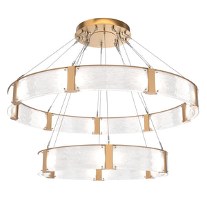 Hammerton Studio - CHB0042-2C-NB-CG-CA1-L1 - LED Chandelier - Parallel - Novel Brass