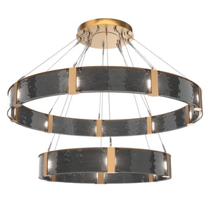 Hammerton Studio - CHB0042-2C-NB-SG-CA1-L1 - LED Chandelier - Parallel - Novel Brass