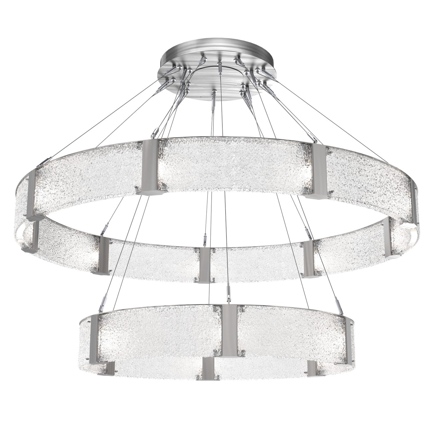 Hammerton Studio - CHB0042-2C-SN-CR-CA1-L1 - LED Chandelier - Parallel - Satin Nickel