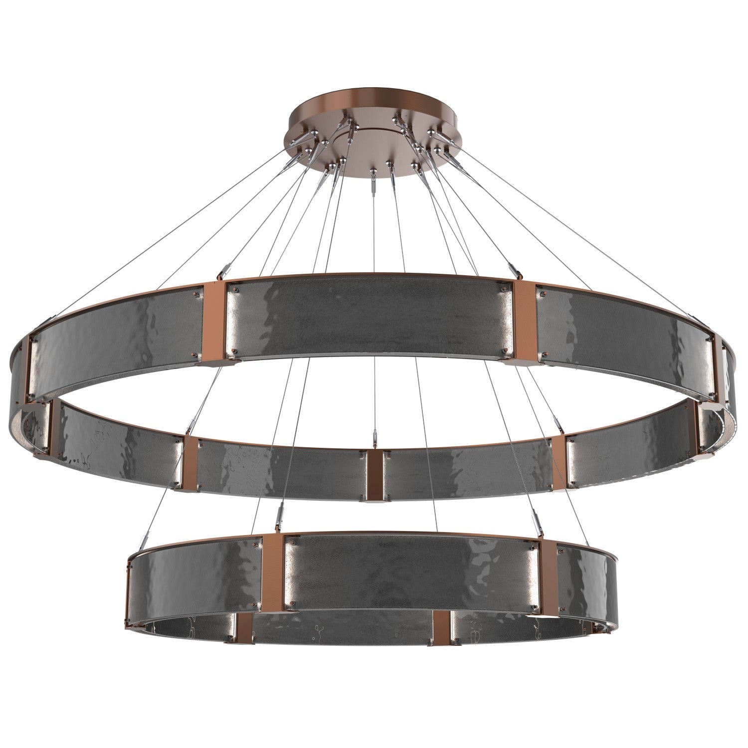 Hammerton Studio - CHB0042-2D-BB-SG-CA1-L3 - LED Chandelier - Parallel - Burnished Bronze