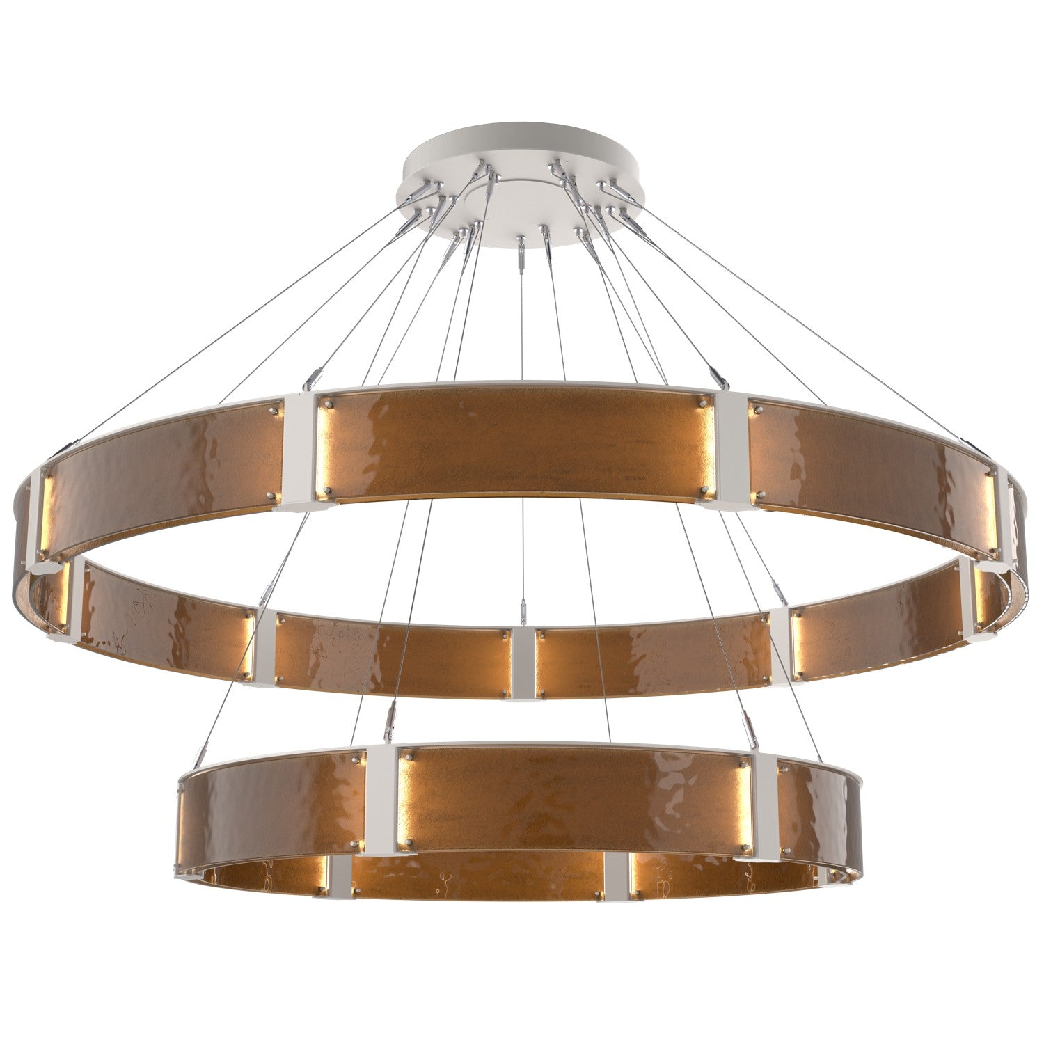 Hammerton Studio - CHB0042-2D-BS-BG-CA1-L3 - LED Chandelier - Parallel - Beige Silver